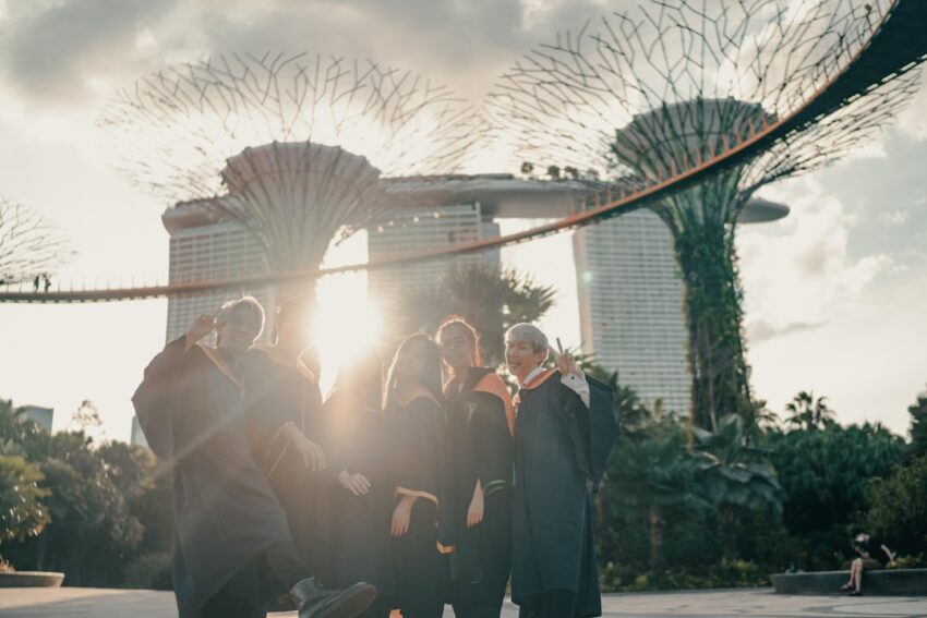 Photo school graduation